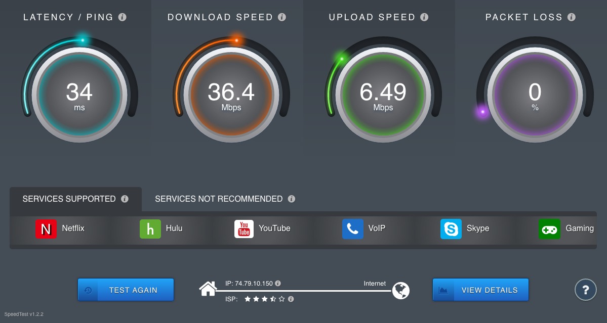 Free network speed test software